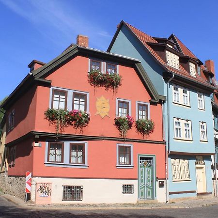 Ferienwohnung Haus zum kleinen Helm Erfurt Exterior foto