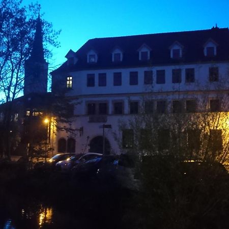 Ferienwohnung Haus zum kleinen Helm Erfurt Exterior foto