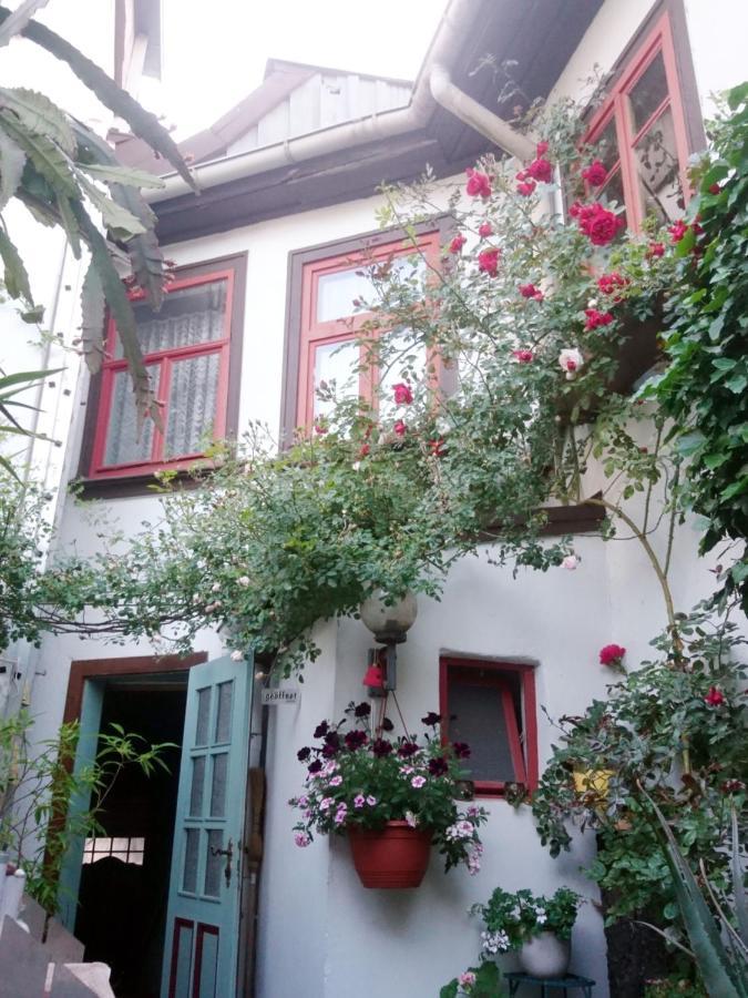 Ferienwohnung Haus zum kleinen Helm Erfurt Exterior foto