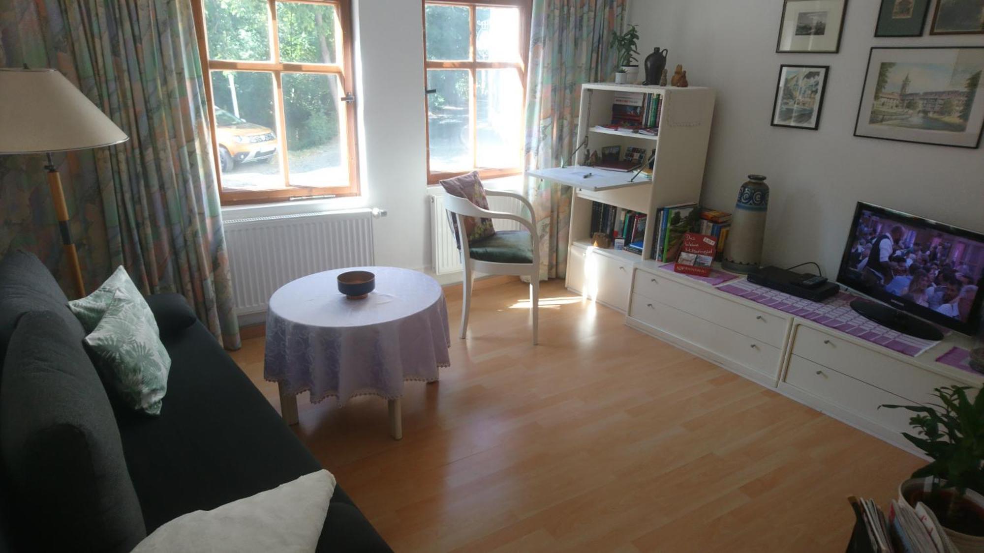 Ferienwohnung Haus zum kleinen Helm Erfurt Exterior foto
