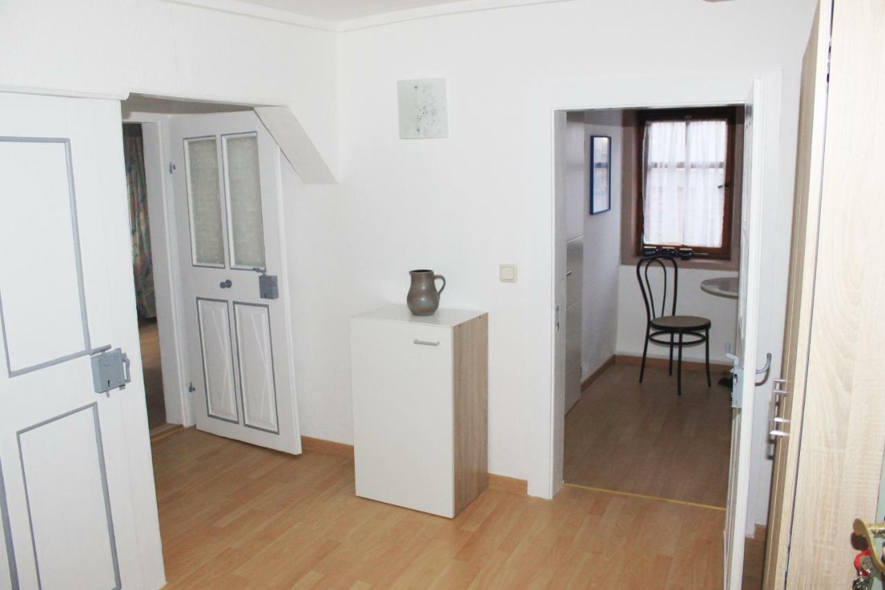 Ferienwohnung Haus zum kleinen Helm Erfurt Exterior foto